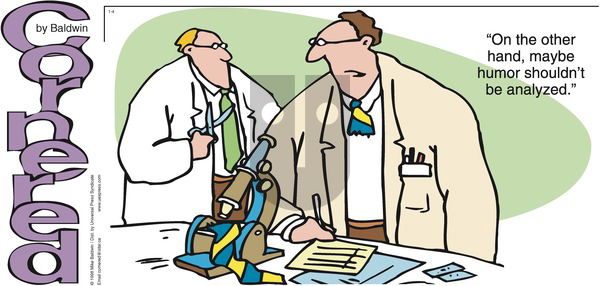 Cornered on Friday January 30, 1998 Comic Strip