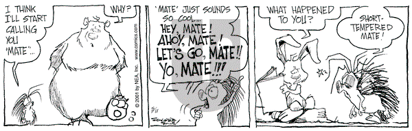 The Grizzwells on Friday May 11, 2001 Comic Strip