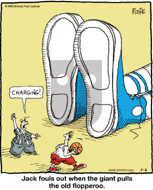 In the Bleachers - Wednesday March 6, 2002 Comic Strip
