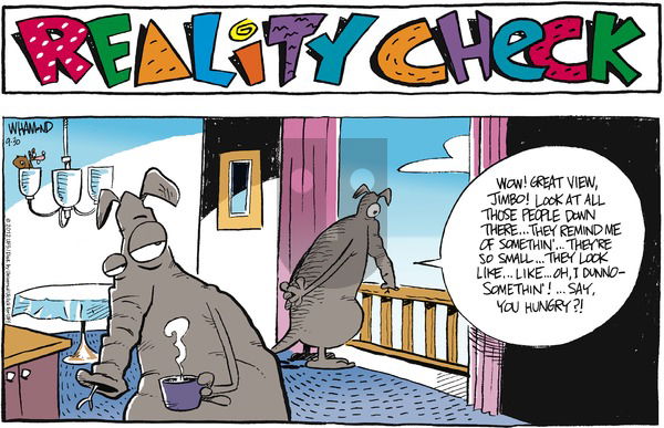 Reality Check on Sunday September 30, 2012 Comic Strip
