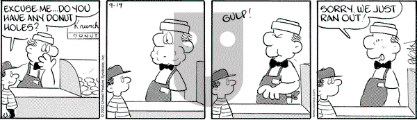 Drabble on Tuesday September 19, 2000 Comic Strip