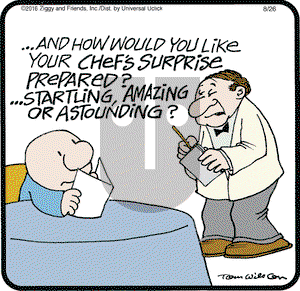 Ziggy on Friday August 26, 2016 Comic Strip