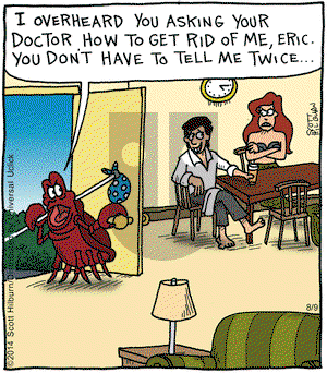The Argyle Sweater on Saturday August 9, 2014 Comic Strip