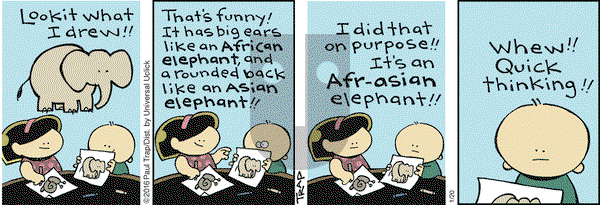 Thatababy on Wednesday January 20, 2016 Comic Strip