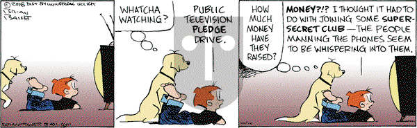 Red and Rover on Friday October 14, 2016 Comic Strip