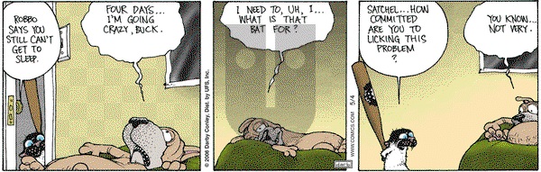 Get Fuzzy on Saturday May 6, 2006 Comic Strip