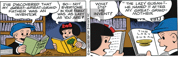 Nancy on Thursday April 1, 2010 Comic Strip