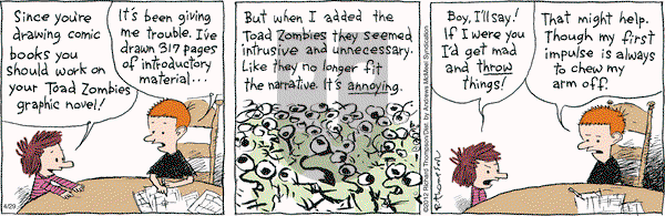 Cul de Sac on Saturday April 29, 2017 Comic Strip