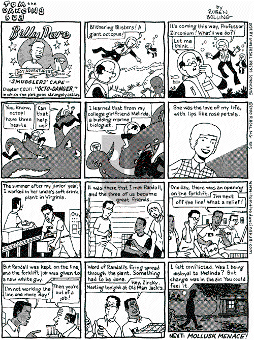 Tom the Dancing Bug on Saturday July 22, 2000 Comic Strip