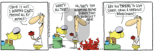 The Duplex on Friday December 13, 2013 Comic Strip