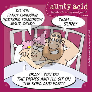 Aunty Acid on Sunday November 5, 2017 Comic Strip