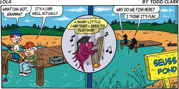 Lola on Sunday August 1, 2010 Comic Strip