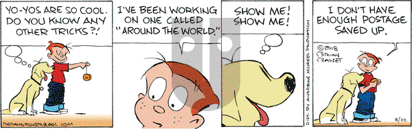 Red and Rover on Wednesday August 22, 2018 Comic Strip
