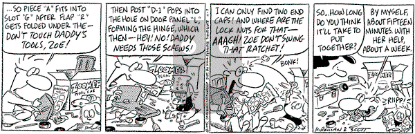 Baby Blues on Tuesday November 7, 1995 Comic Strip