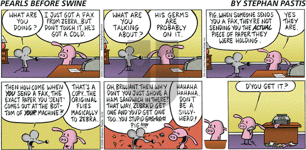 Pearls Before Swine on Sunday September 24, 2006 Comic Strip