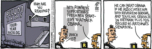 La Cucaracha on Tuesday May 29, 2012 Comic Strip