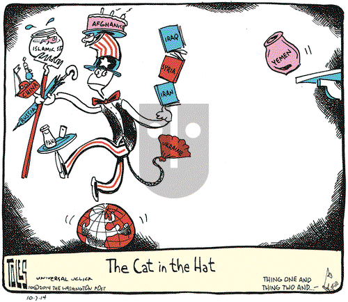 Tom Toles on Tuesday October 7, 2014 Comic Strip