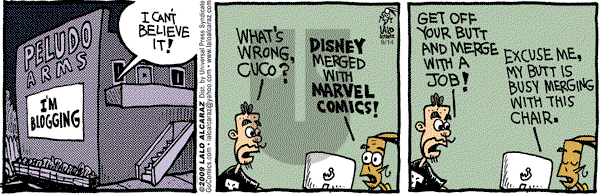La Cucaracha on Monday September 14, 2009 Comic Strip