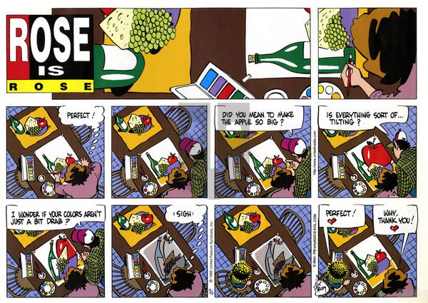 Rose is Rose on Sunday December 17, 1995 Comic Strip