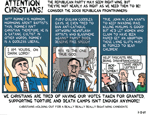 Ted Rall - Monday March 12, 2007 Comic Strip
