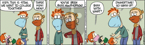 Baby Blues on Thursday April 1, 2021 Comic Strip