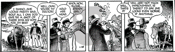 Alley Oop on Friday January 27, 1956 Comic Strip