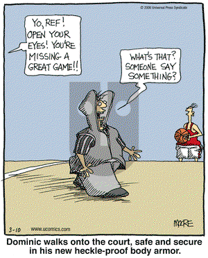 In the Bleachers on Friday March 10, 2006 Comic Strip