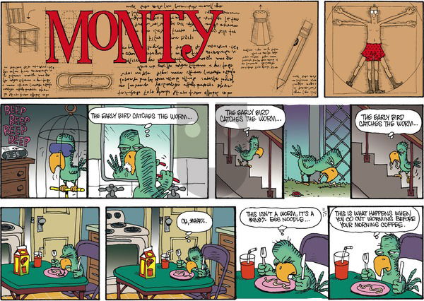 Monty on Sunday November 17, 2013 Comic Strip