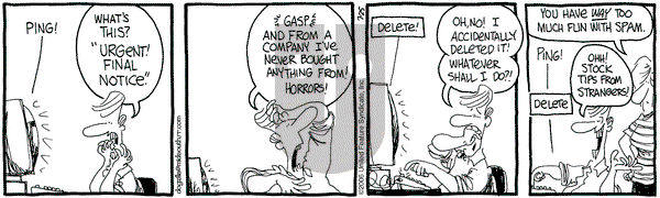 The Buckets on Tuesday July 25, 2006 Comic Strip
