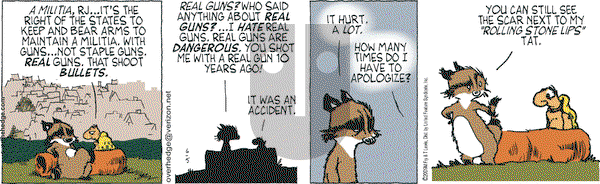 Over the Hedge on Friday June 5, 2009 Comic Strip
