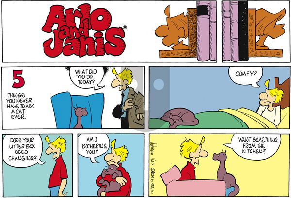 Arlo and Janis on Sunday January 23, 2000 Comic Strip