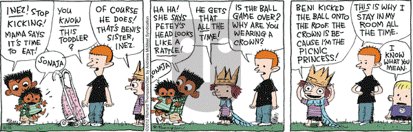 Cul de Sac - Friday June 16, 2017 Comic Strip