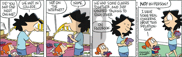 Baby Blues on Saturday July 12, 2014 Comic Strip