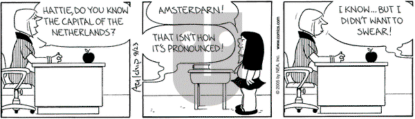 The Born Loser on Friday September 23, 2005 Comic Strip
