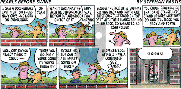 Pearls Before Swine on Sunday October 12, 2008 Comic Strip