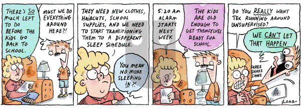 Tex on Monday September 4, 2023 Comic Strip
