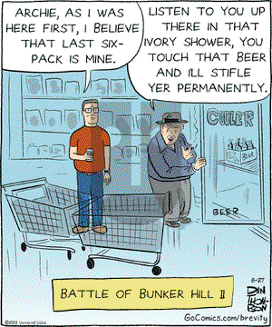 Brevity on Thursday June 27, 2013 Comic Strip
