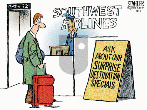 Jeff Stahler on Wednesday January 15, 2014 Comic Strip