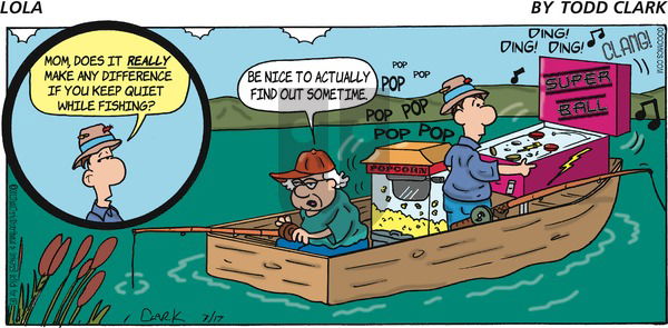 Lola on Sunday July 17, 2011 Comic Strip