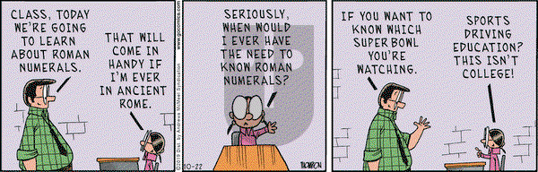 Grand Avenue on Tuesday October 22, 2019 Comic Strip