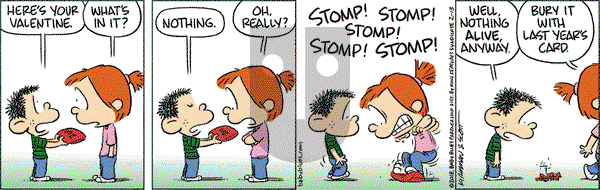 Baby Blues on Tuesday February 13, 2018 Comic Strip