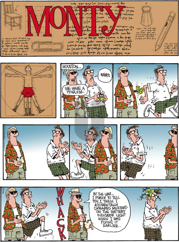 Monty on Sunday October 3, 2021 Comic Strip