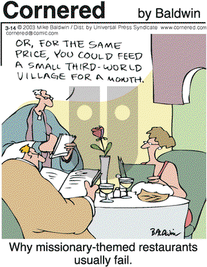 Cornered on Friday March 14, 2003 Comic Strip