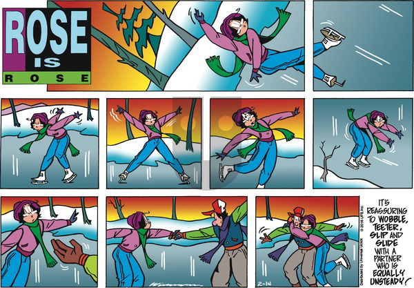 Rose is Rose on Sunday February 14, 2016 Comic Strip