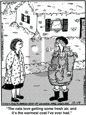 Close to Home on Wednesday December 19, 2007 Comic Strip