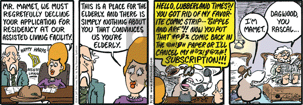 DeFlocked on Saturday September 20, 2014 Comic Strip