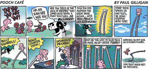 Pooch Cafe on Sunday March 7, 2004 Comic Strip