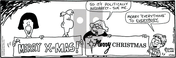 Lola on Monday December 25, 2006 Comic Strip