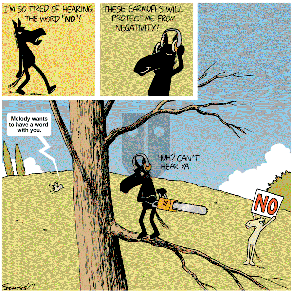 Dark Side of the Horse on Monday December 19, 2011 Comic Strip