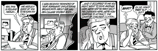 Doonesbury on Wednesday January 29, 1997 Comic Strip